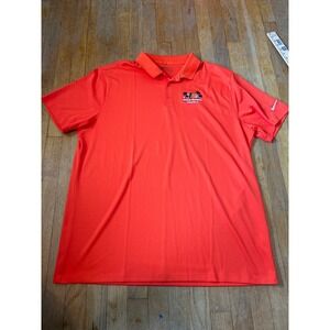 Nike Golf Polo Shirt Dri-FIT Spring Training Sarasota FL Orange XXL‎ Orioles new